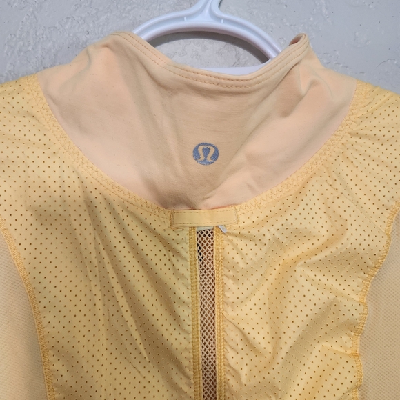 LULULEMON Two to Make it True Reversible Jacket Yellow Size 10 - Picture 14 of 14